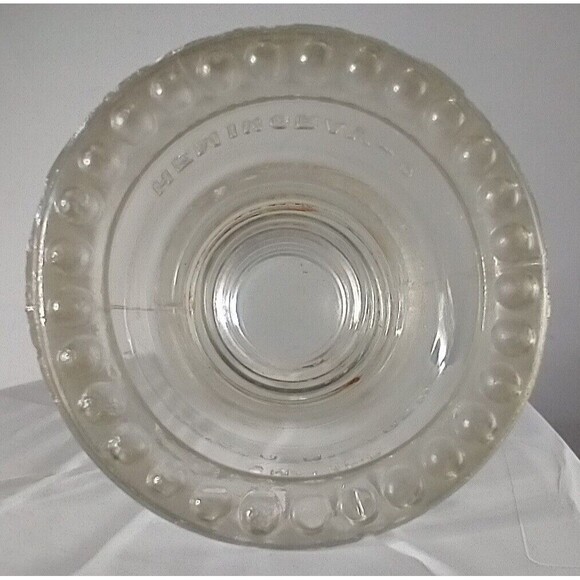 Hemingray Glass Insulator -9 Clear Glass Made In The USA 12A- please read - Picture 8 of 9
